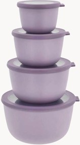Úložné dózy's pokrievkami Cirqula Nordic Lilac, 4 ks