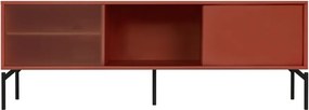 TV stolík v terakotovej farbe 160x60x42 cm Met – noo.ma