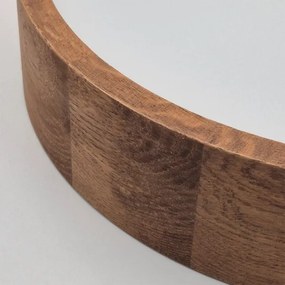 Brilagi - LED RGBW stmievateľné stropné svietidlo CARVALHO 2xE27/15W/230V Wi-Fi dub pr. 37,5