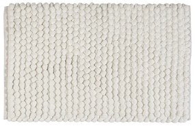 Biela textilná kúpeľňová predložka 50x80 cm Solivo – Wenko