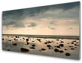 Obraz na akrylátovom skle Voda príroda 140x70 cm