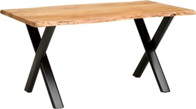 XXXLutz JEDÁLENSKÝ STÔL, akácia, prírodná farba, 160/90/76 cm P & B - Online Only jedálne - 002641004202