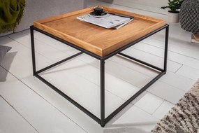Luxusný konferenčný stolík s odnímateľnou stolovou doskou z masívu Elements Dub 60cm