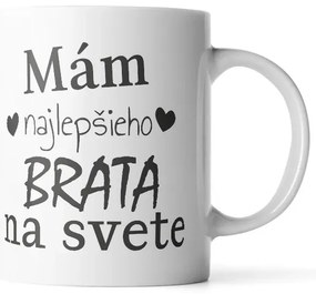 Sablio Hrnček Ja mám najlepšieho brata na svete - 890 ml - XXL