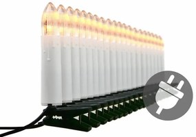 Nexos 5960 Klasické sviečky na vianočný stromček, teplá biela