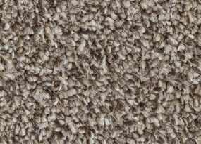 Koberce Breno Metrážny koberec LAZIO HEATHER 97, šíře role 400 cm, hnedá