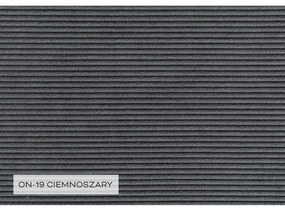 Tmavosivá menčestrová rozkladacia rohová pohovka (ľavý roh) Lofty Lilly – Miuform