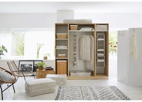 Bambusový kôš na bielizeň v prírodnej farbe 78 l Bamboo – Compactor
