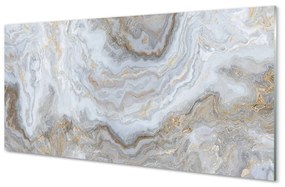 Sklenený obklad do kuchyne Marble kameň škvrny 125x50 cm