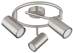 Globo 57914-3N - Bodové svietidlo ALLVI 3xGU10/25W/230V chróm