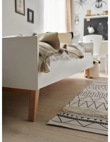 Biela detská posteľ 120x200 cm Swing – Pinio