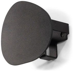 Čierny kovový nástenný vešiak Mani – Spinder Design