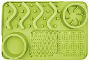 Tutumi Tutumi, podložka na lízanie jedla pre psa-mačku 368919 Green, zelená, HOM-02868