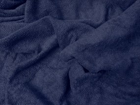 Froté plachta EXCLUSIVE námornícka modrá 90 x 200 cm
