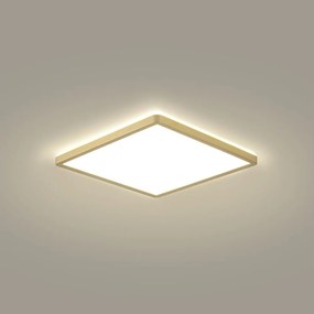 Brilagi - LED Kúpeľňové svietidlo ULTRA SLIM LED/18W/230V 30x30 cm zlaté IP54