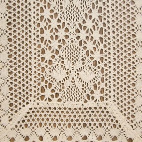 Dekorstudio Čipkovaná štóla na stôl MEGGY - béžová 32x140cm