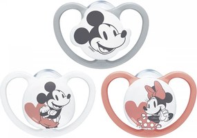 Cumlík NUK Perfect Match Air Disney Mickey Mouse  6-18 mesiacov red, vel. 6-18 m