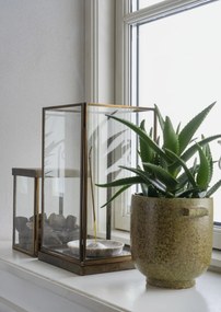 MADAM STOLTZ Stojánek na vonnou tyčinku Beige Marble