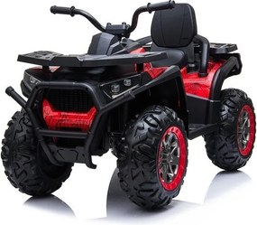 LEAN CARS Elektrická štvorkolka XMX607 červená lakovaná Spider
