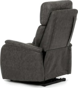 Polohovacie kreslo čierne, elektrické TV-L8904 BK3
