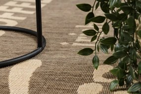 Koberec SIZAL FLOORLUX 20221 coffee / mais