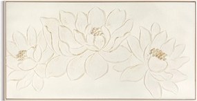 OBRAZ 700  62X122 CM KRÉMOVÝ