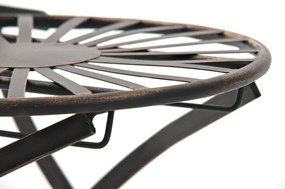 Kovová stolička skladacia Indra - Bronzová