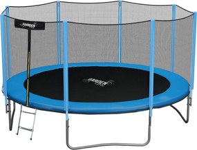 Garden Line 12FT 374 CM TRAMPOLÍNA S REBRÍKOM A BEZPEČNOSTNOU SIETOU *9887