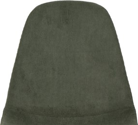 Noela Jedálenský set GYRUS 120 hnedý + 4x stolička MARIE zelená