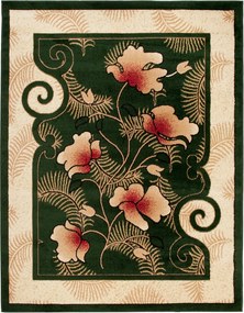 TA Koberec 4495A ZELENÝ ATLAS PP Rozmer: 100x200 cm