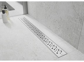 Mexen Flat 360 ° M12 rotačný lineárny odtok 60 cm chróm - 1021060-40