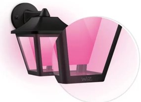WiZ - LED RGBW Stmievateľné vonkajšie nástenné svietidlo LED/9,5W/230V IP44 Wi-Fi