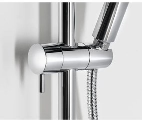 Aqualine - Sprchová súprava s batériou FARRAO lesklý chróm