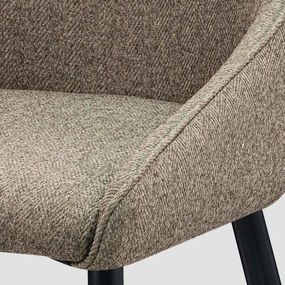 Jedálenská stolička SABOR hnedá 737862