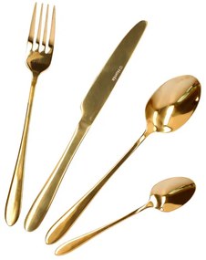 Súprava príborov ABELE ALL zlatá 16 ks 951910