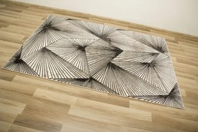Koberec Studio E840A Geometria čierny / krémový