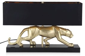 Design lampa do obývačky GOLD PANTHER