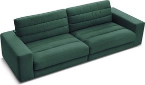 Zelená zamatová pohovka 276 cm Sierra – Bobochic Paris