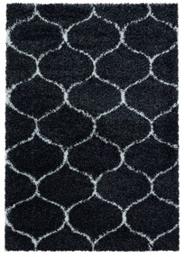 Ayyildiz Kusový koberec SALSA 3201, Antracitová Rozmer koberca: 120 x 170 cm