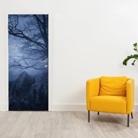 Fototapeta na dvere - Temný les (95x205cm)