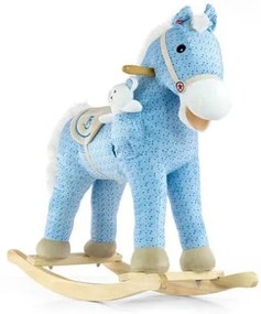 MILLY MALLY Hojdací koník s melódiou Milly Mally Pony modrý