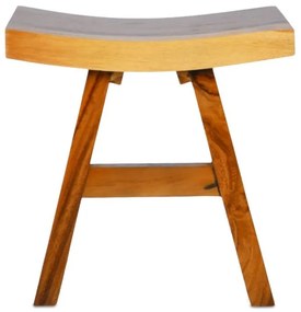 Divero 4260 Stolička z masívneho dreva