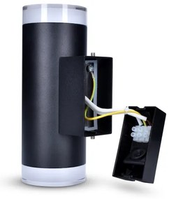 Brilagi - Vonkajšie nástenné svietidlo MATERA 2xGU10/30W/230V IP54