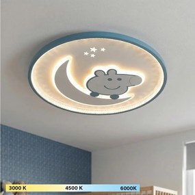 Brilagi - LED Detské stropné svietidlo PIGGY LED/70W/230V 3000/4500/6000K