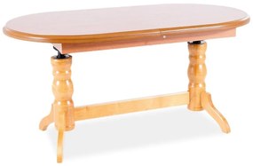 Signal Zdvíhací konferenčný stôl DANIEL farba olša 120(160)x70x61(75)