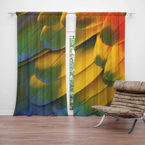Sablio Záves Farebné perie: 2 ks 140x250 cm