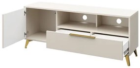 TV Stolík/Skrinka Siprynt 1D1SZ, Farby: pieskovo béžová