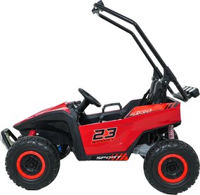 Ramiz Elektrická bugina TURBO 23 pre deti červená