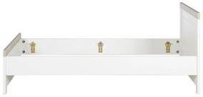 Biela detská posteľ 90x200 cm Felicia – Roba