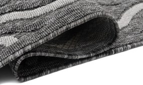 TA Koberec FG81A TMAVO ŠEDÝ CANSAS FOW Rozmer: 120x170 cm